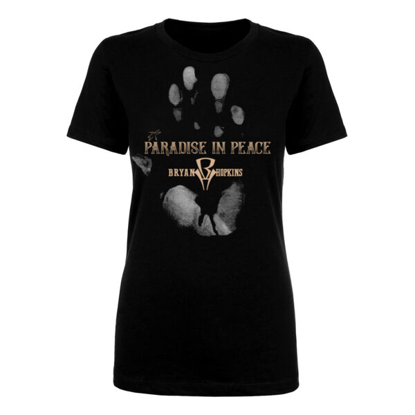 PARADISE IN PEACE - WOMEN'S FITTED T-SHIRT - $UQP9G7$ Thumbnail